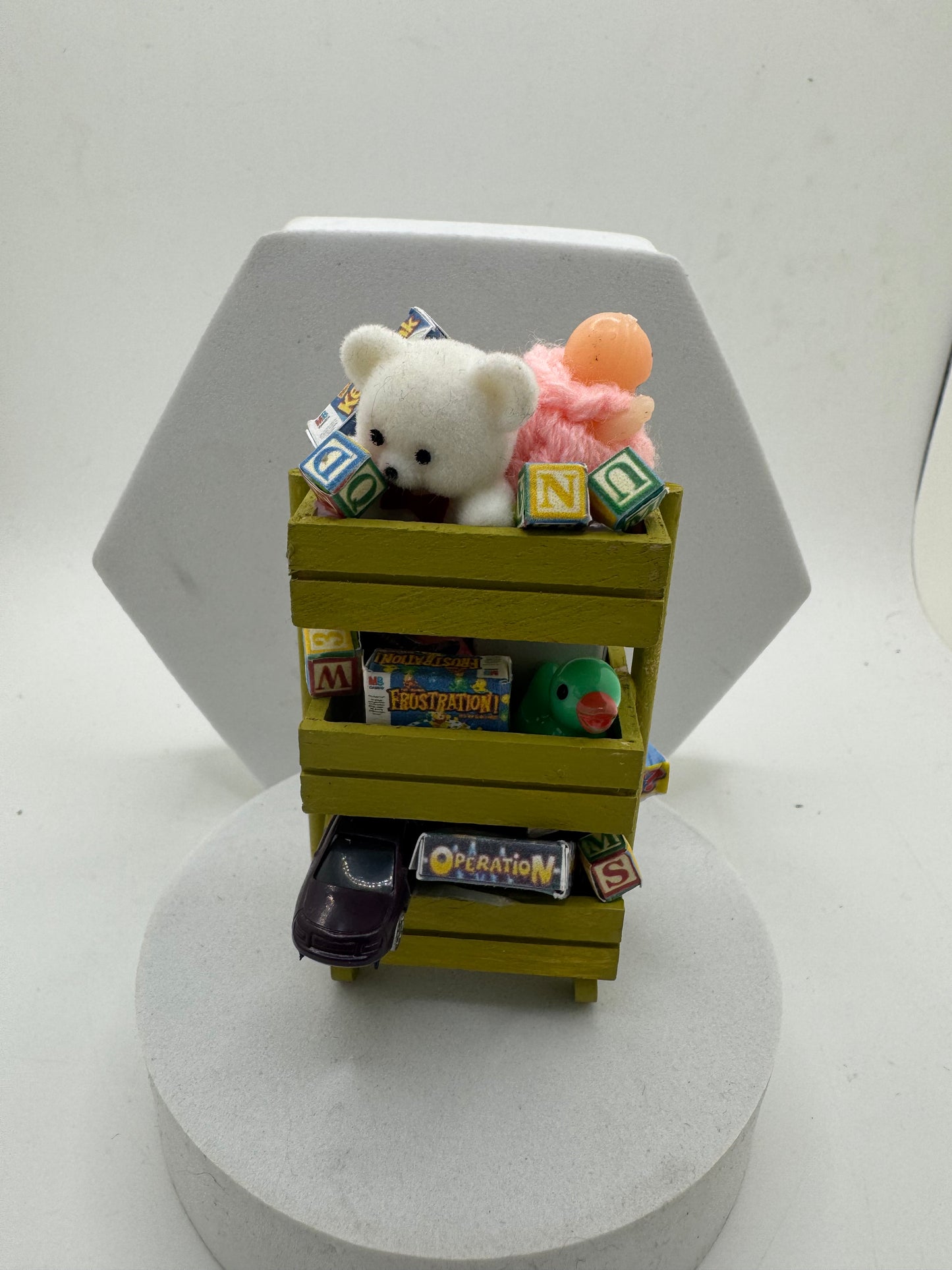 Dolls House Miniatures - Toy Trolley