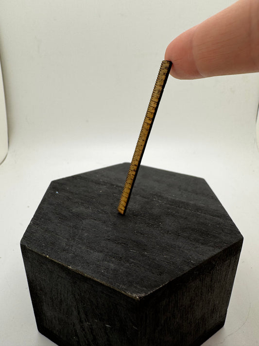 1/12th Yard Stick x1