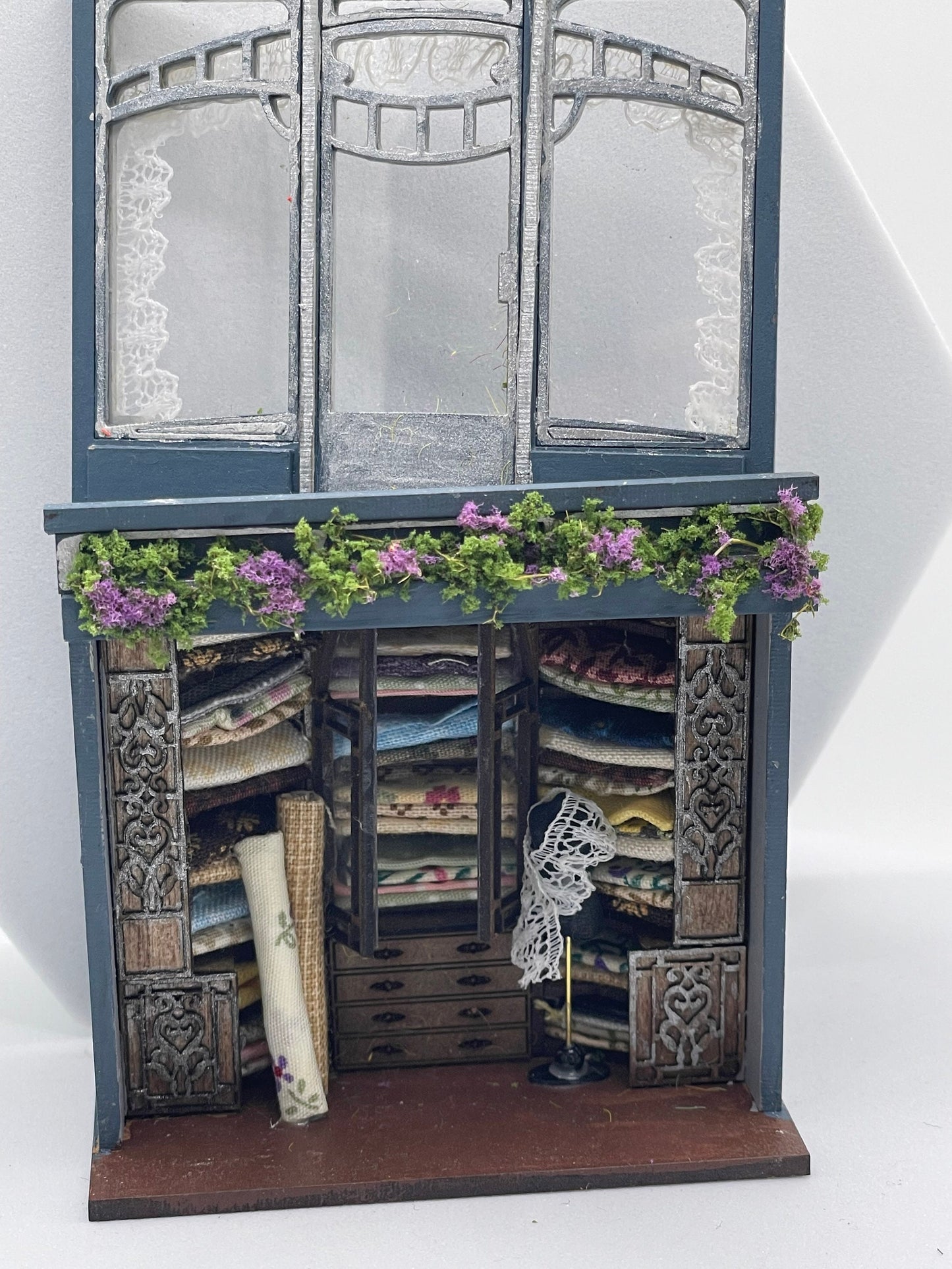 Dolls House - Handmade 1/48th quarter scale Haberdashery Shop