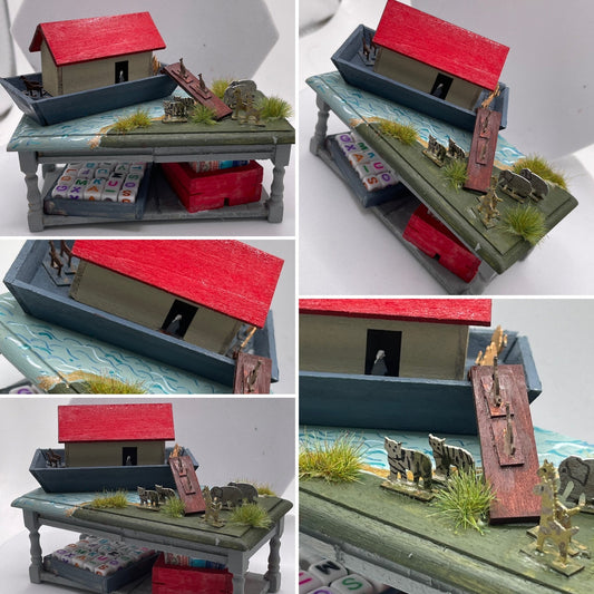 1/12th toy Noah’s Ark play table (2