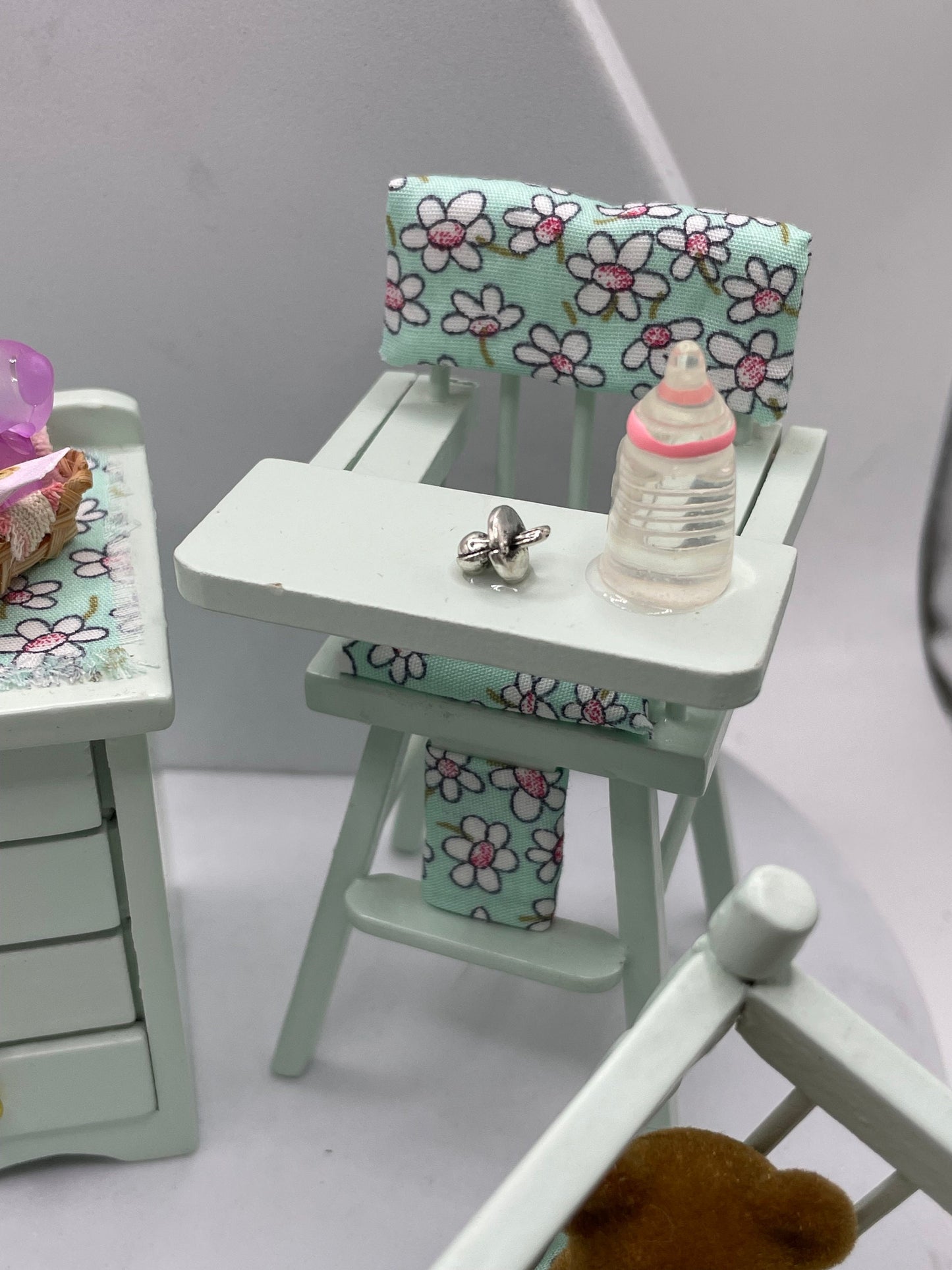 Dolls House Miniatures - 1/12th Baby Furniture (various pieces) - Vera Collective