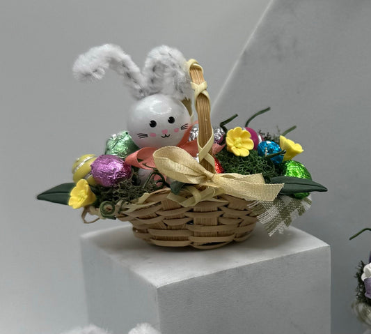 Dolls House Miniatures - 1/12 Easter Basket ( 5 options)