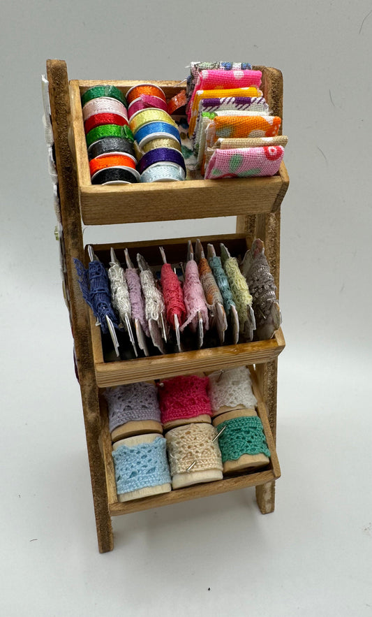 Dolls House Miniatures - 1/12th - Haberdashery Sewing stand