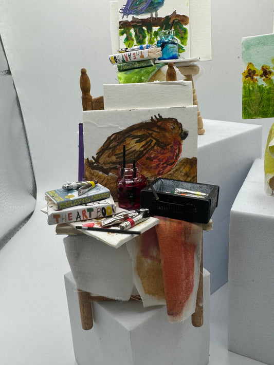 Dolls house Miniatures - Artist Chair (9 options)