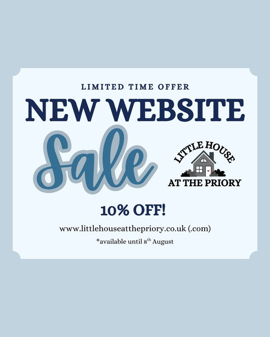 New Website Sale!