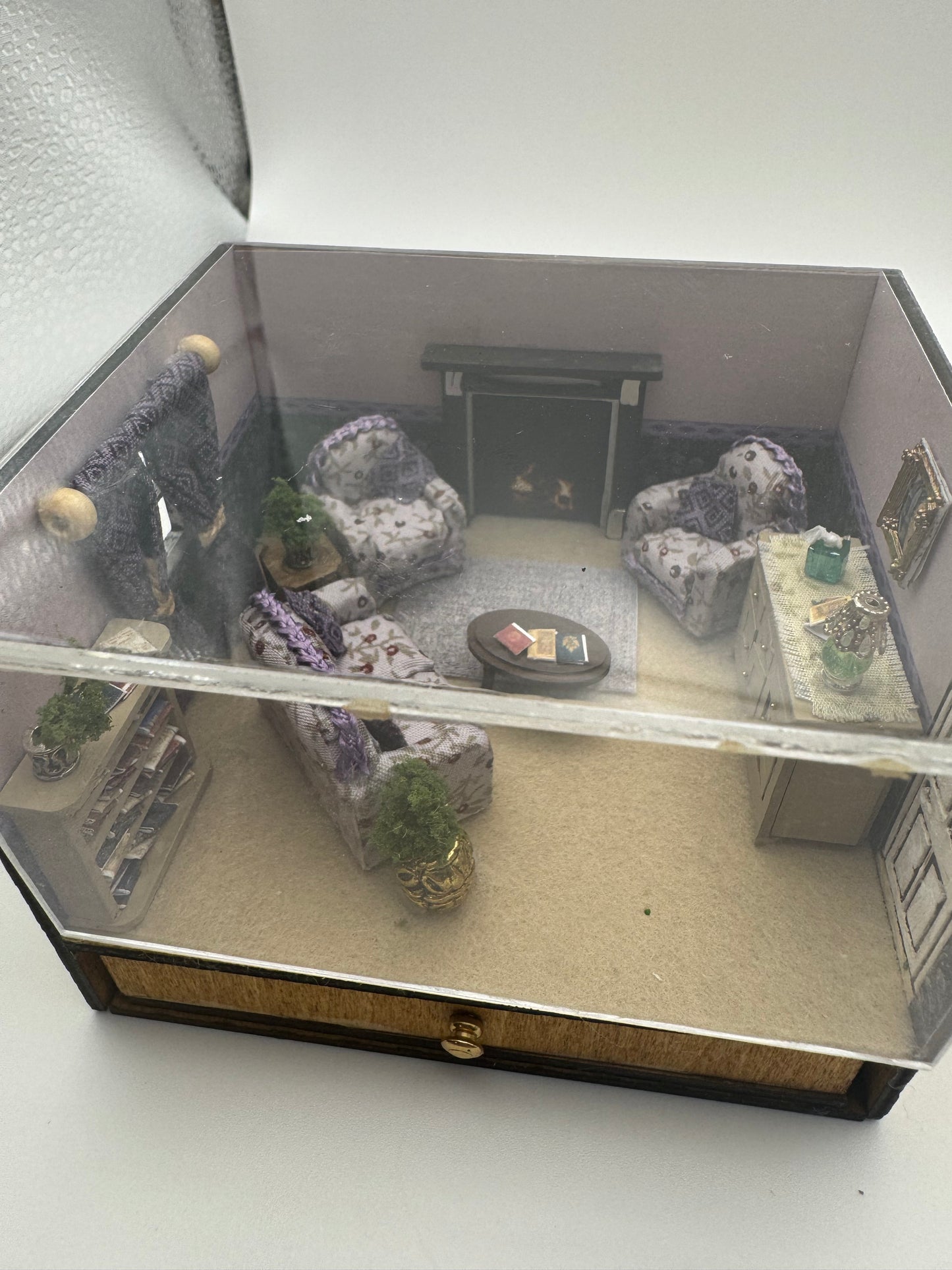 1/48th Room Box - Lounge