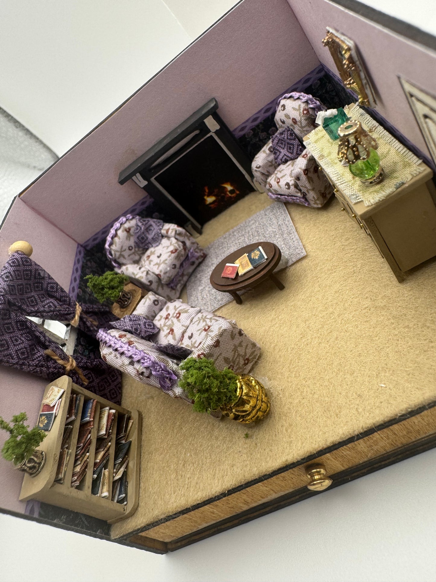 1/48th Room Box - Lounge
