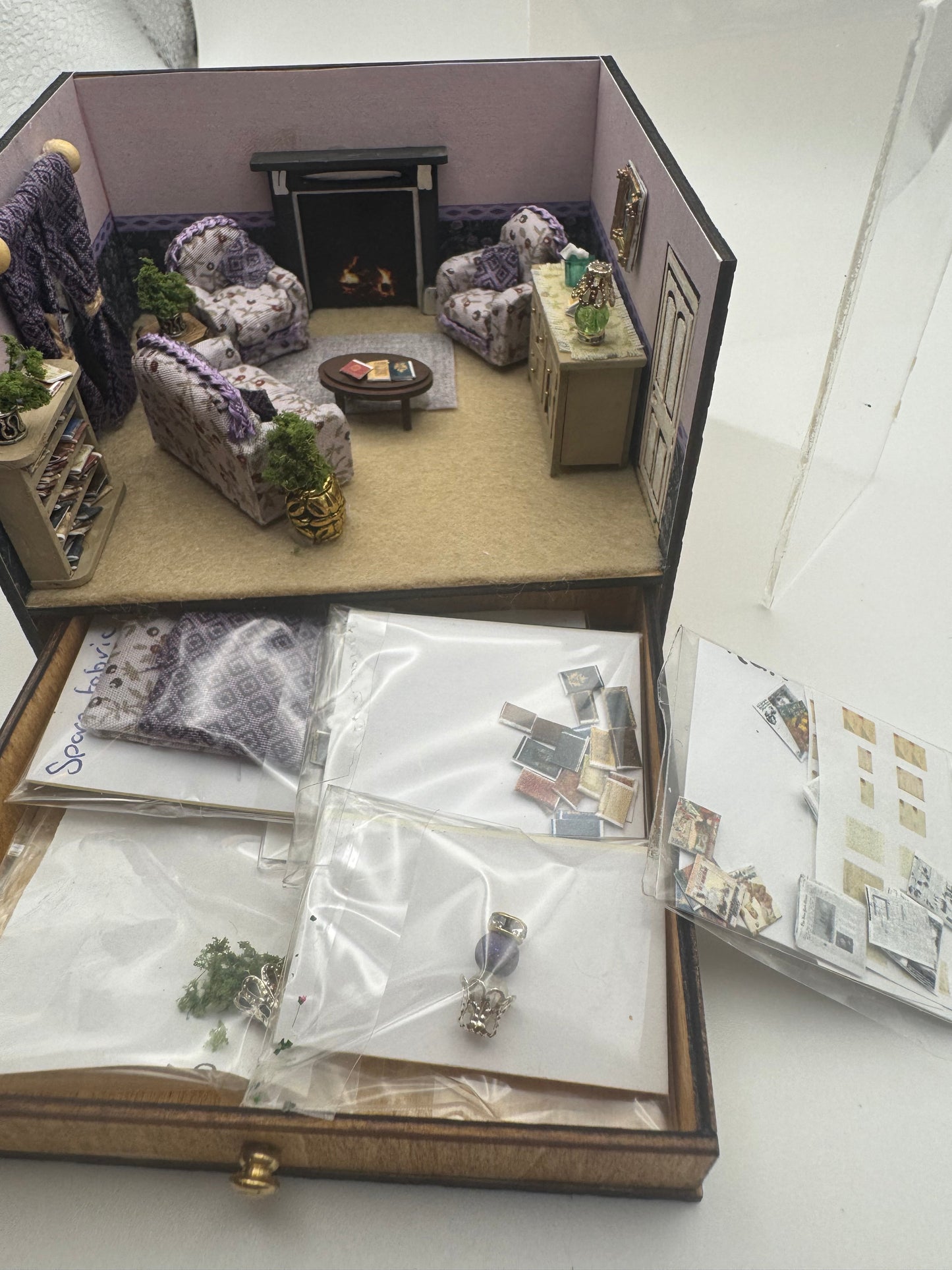 1/48th Room Box - Lounge