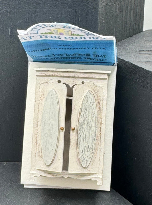 Dolls House  1/48th Mirrored Wardrobe