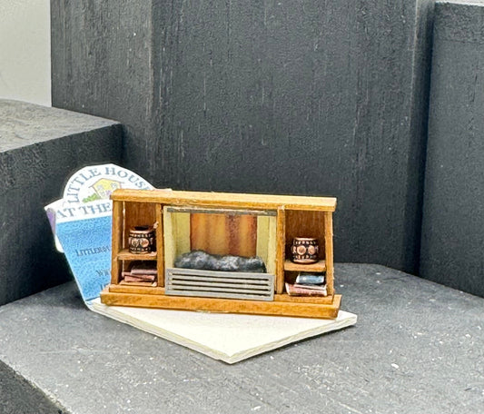 Dolls House  1/48th Retro Fireplace