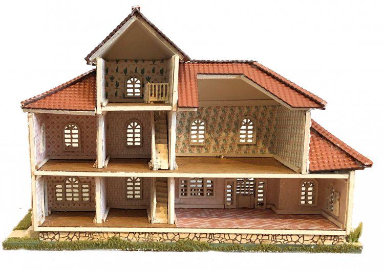 Hart’s Desire Miniatures - 1:144 1/144th micro scale house kit - Southwestern House