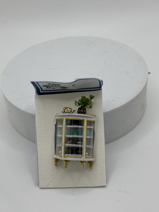 Dolls House 1/48th / 1:48 / Display Cabinet