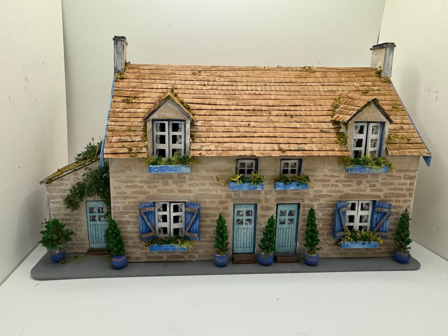 Dolls House Miniatures ( 1/48th - 1:48th - 1/4&quot; - Quarter Inch Scale )  Seaside cottages - OOAK