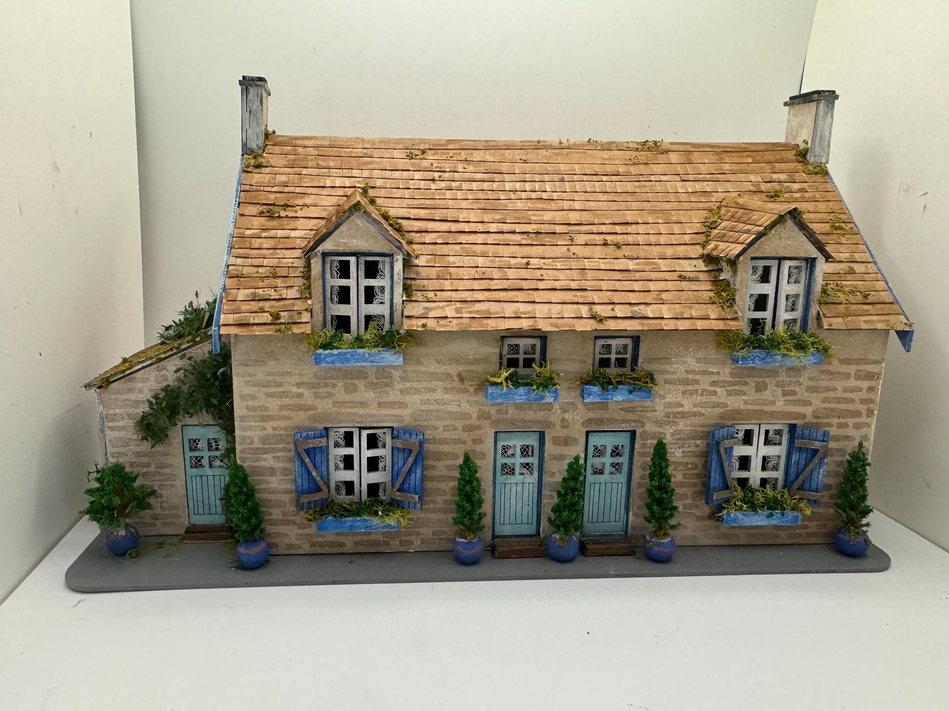Dolls House Miniatures ( 1/48th - 1:48th - 1/4&quot; - Quarter Inch Scale )  Seaside cottages - OOAK